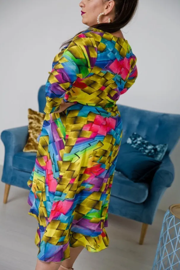 Sukienka IGA Plus Size Wzór 1<Polski Sale