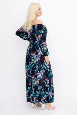 Sukienka maxi VERMI Wzór 45<Włoski New