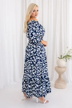 Sukienka maxi VERMI Wzór 25<Włoski New
