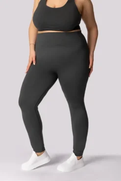Szare Legginsy z kieszonką BASE<Polski Clearance