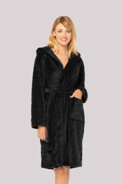 Szlafrok CUPID BLACK<Polski Sale