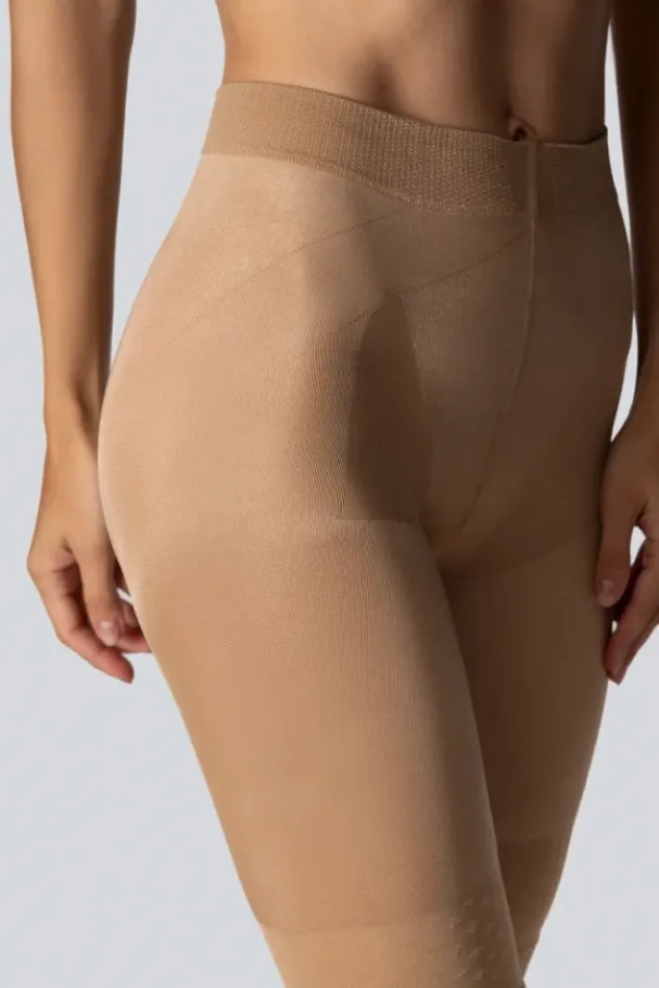 Szorty modelujące SHAPEWEAR MID-WAISTED TOTAL SHAPER NATURALE<Polski Discount