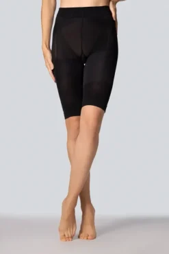 Szorty modelujące SHAPEWEAR MID-WAISTED TOTAL SHAPER NERO<Polski Online