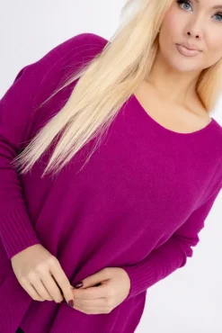 Wrzosowy Sweter FELIZZI<Włoski Hot