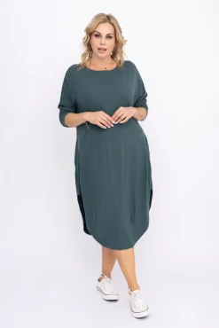 Zielona Sukienka DONNA<Polski Clearance