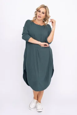 Zielona Sukienka DONNA<Polski Clearance