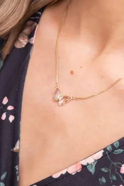 Złoty Naszyjnik ze stali chirurgicznej LESINO< Clearance